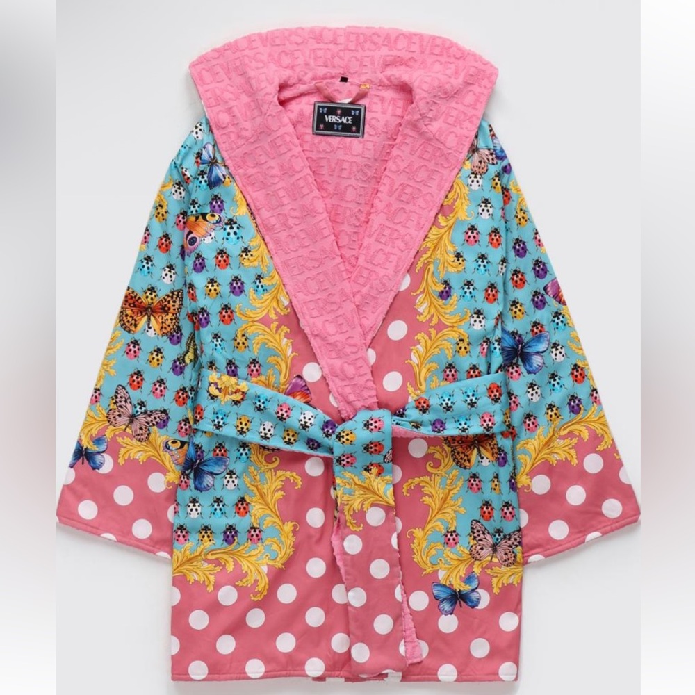 Limited edition Versace Butterfly Robe